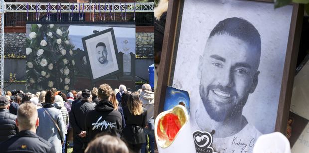 TYLKO NA PUDELKU: Wzruszające słowa żałobników podczas pogrzebu Łukasza Litewki: "Miał być przyszłością naszego narodu"