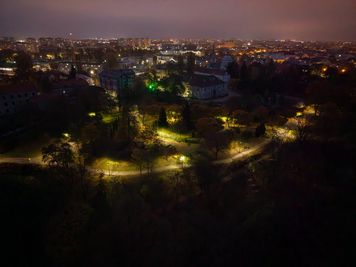 Park Abisynia w Płocku już oświetlony! Zakończyła się inwestycja za blisko 620 tys. zł