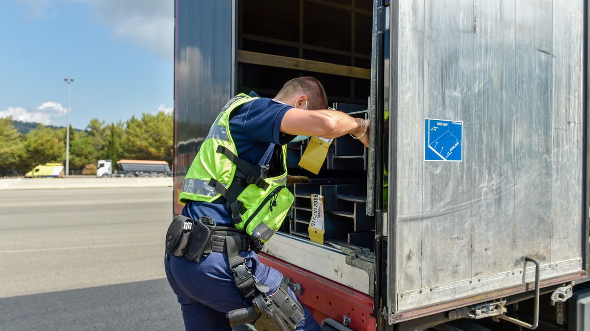 Francuski celnik. Zdjęcie poglądowe