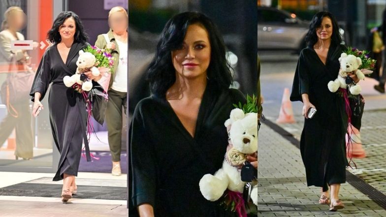 "Taniec z gwiazdami". Uczestnicy i prowadzący opuszczają studio po nagraniach 