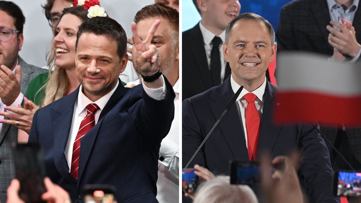 Rafał Trzaskowski i Karol Nawrocki