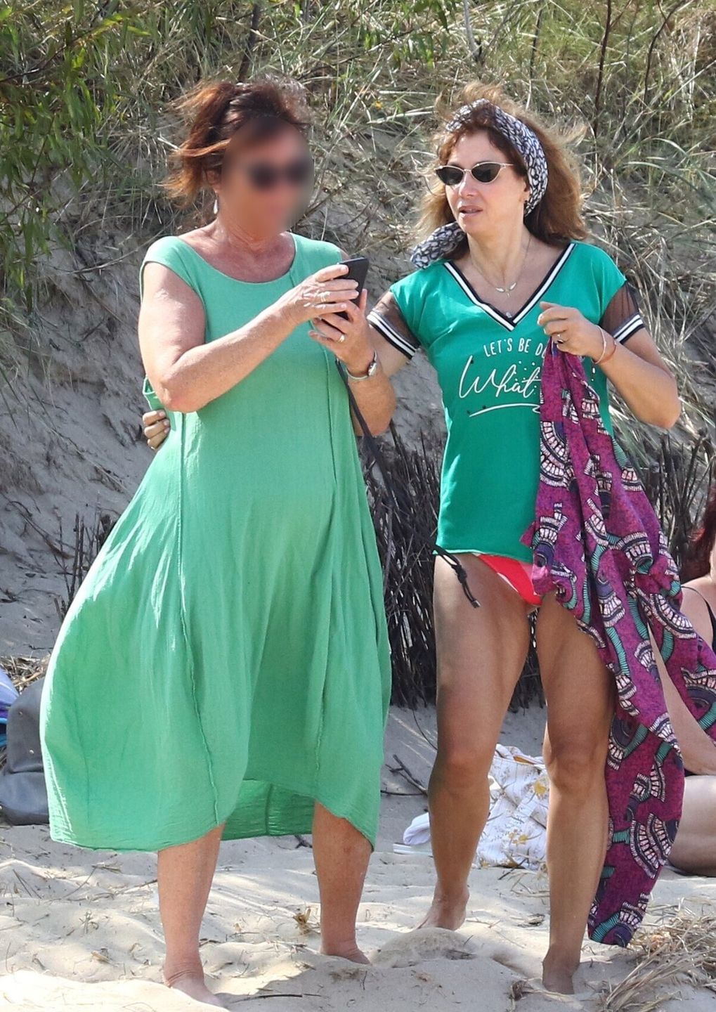 Grażyna Wolszczak "przyłapana" na plaży