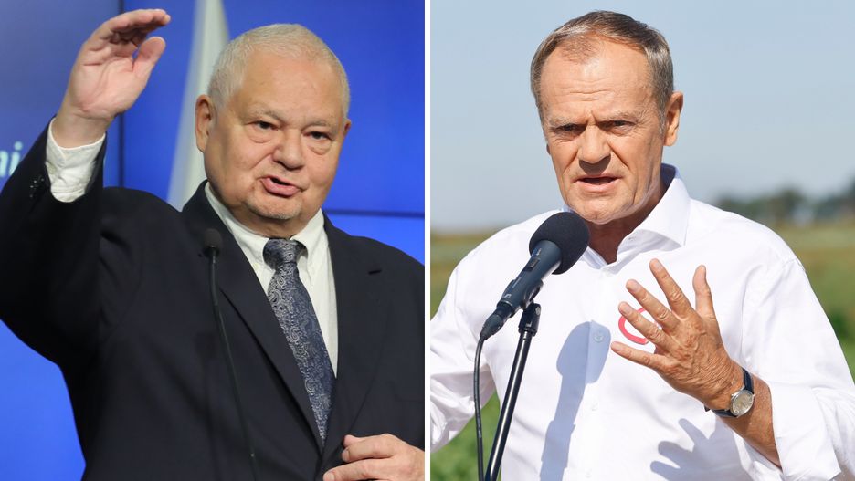 Adam Glapiński o Tusku. Wrócił też do słów o płaskowyżu