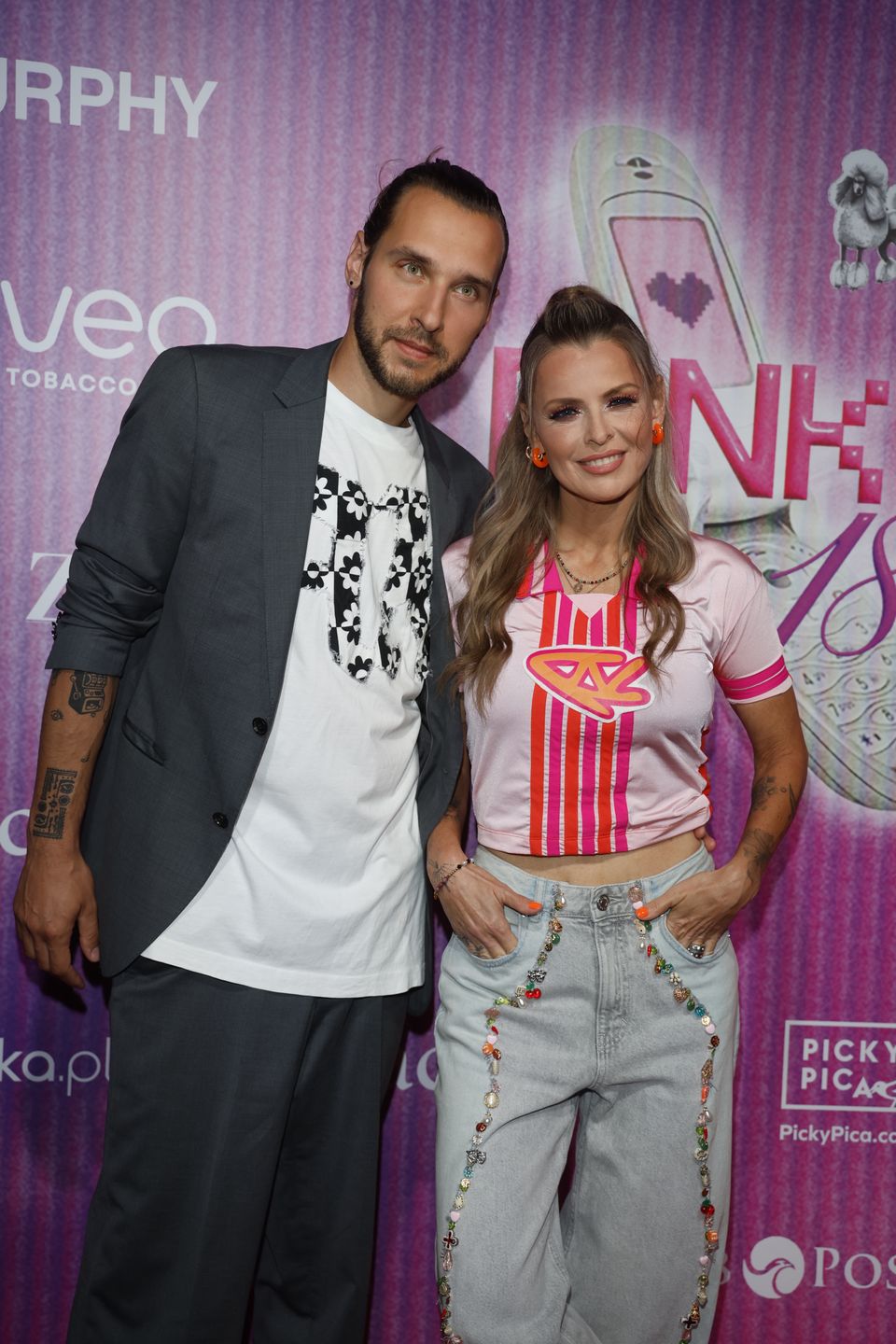 Mandaryna na gali Pudelek Pink Party