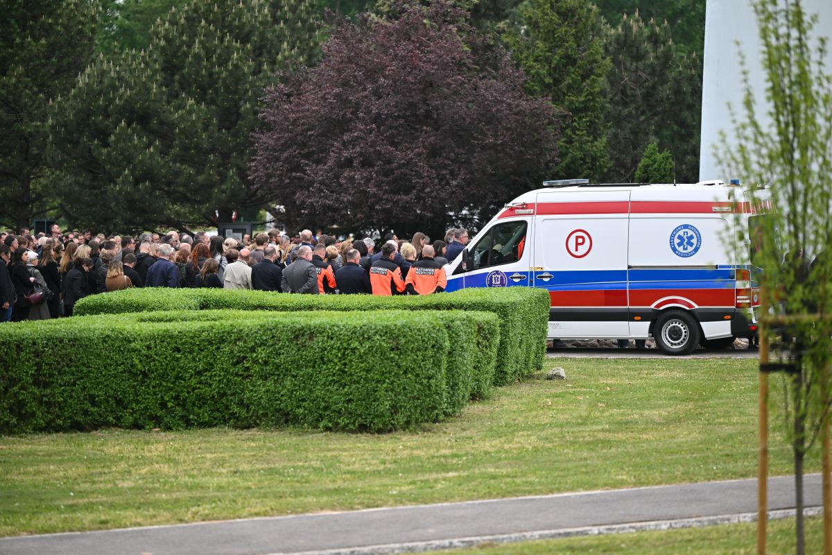 Kraków pożegnał zamordowanego lekarza. "Nic nie przywróci życia Panu Doktorowi"