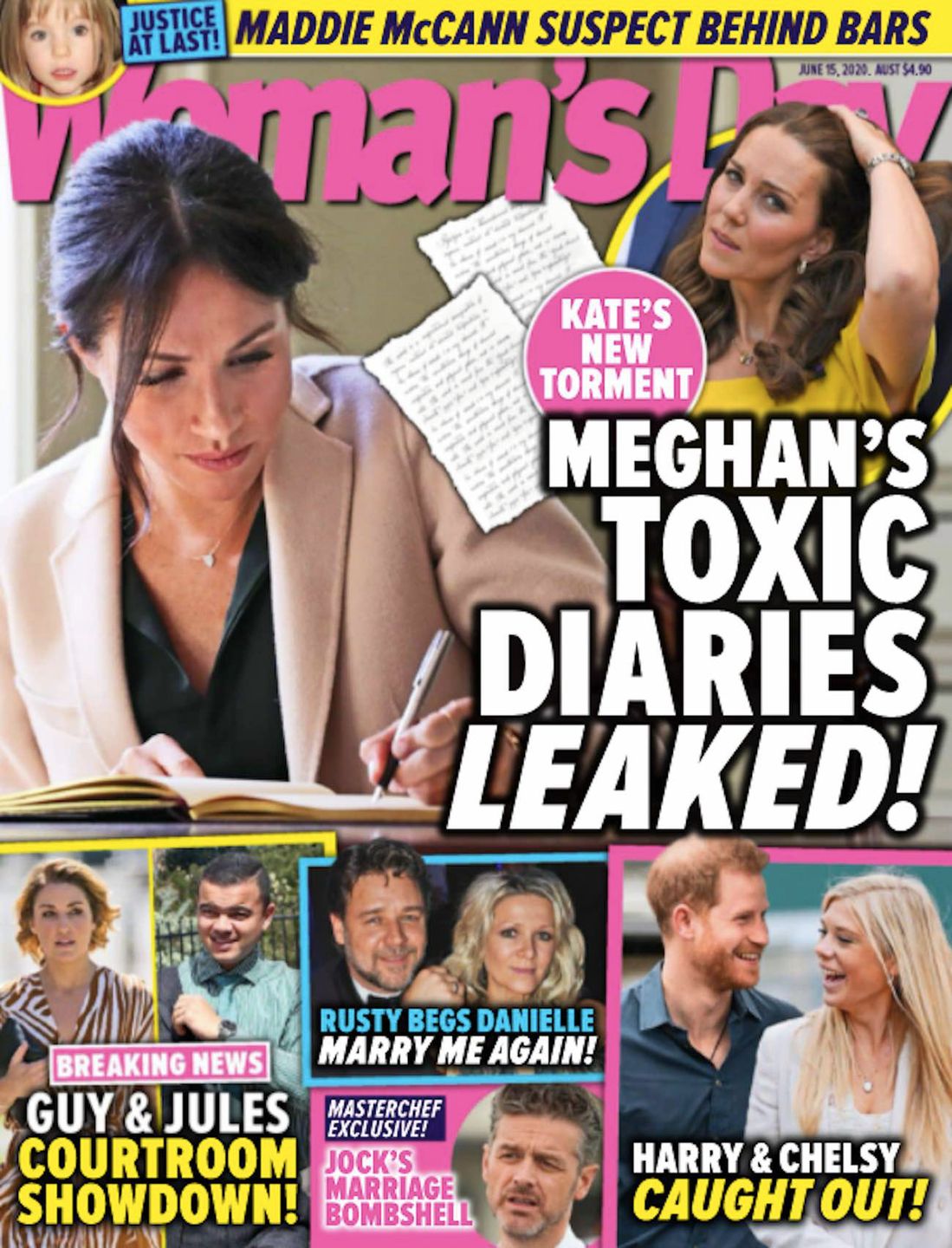 Meghan Markle i księżna Kate bohaterkami tabloidu