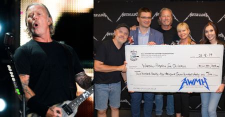 Metallica przekazała 200 tysięcy złotych na hospicjum dla dzieci!