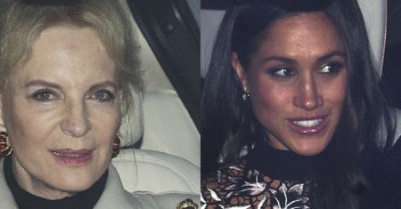 Kuzynka królowej założyła na spotkanie z Meghan RASISTOWSKĄ broszkę?