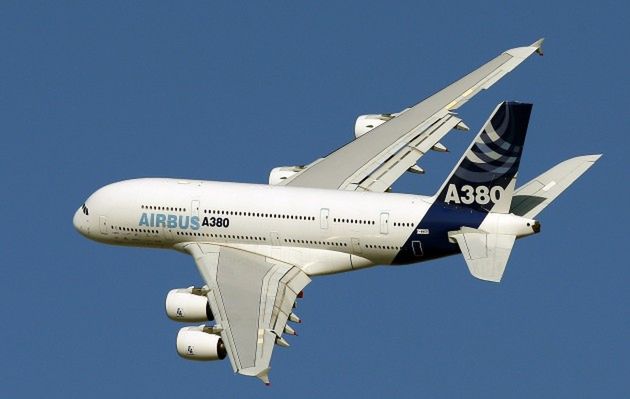 Kłopoty Airbusa A380 nad Polską