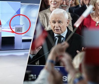 Wymowna scena podczas programu na żywo. Jasny sygnał od Kaczyńskiego