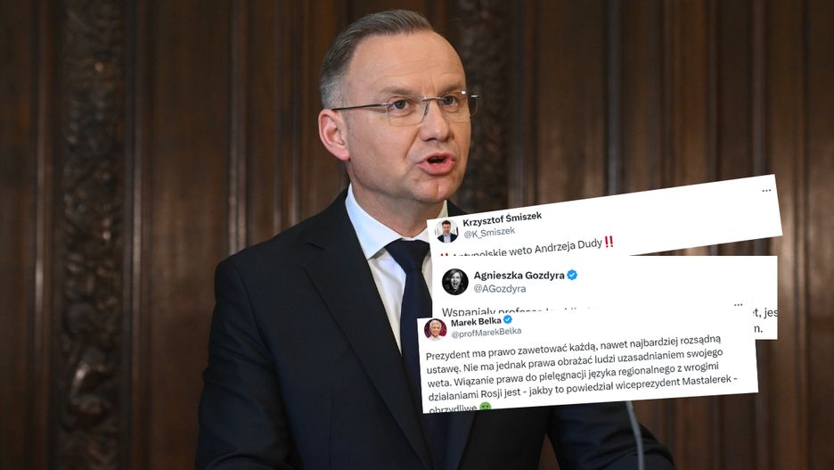 Lawina komentarzy po wecie Andrzeja Dudy