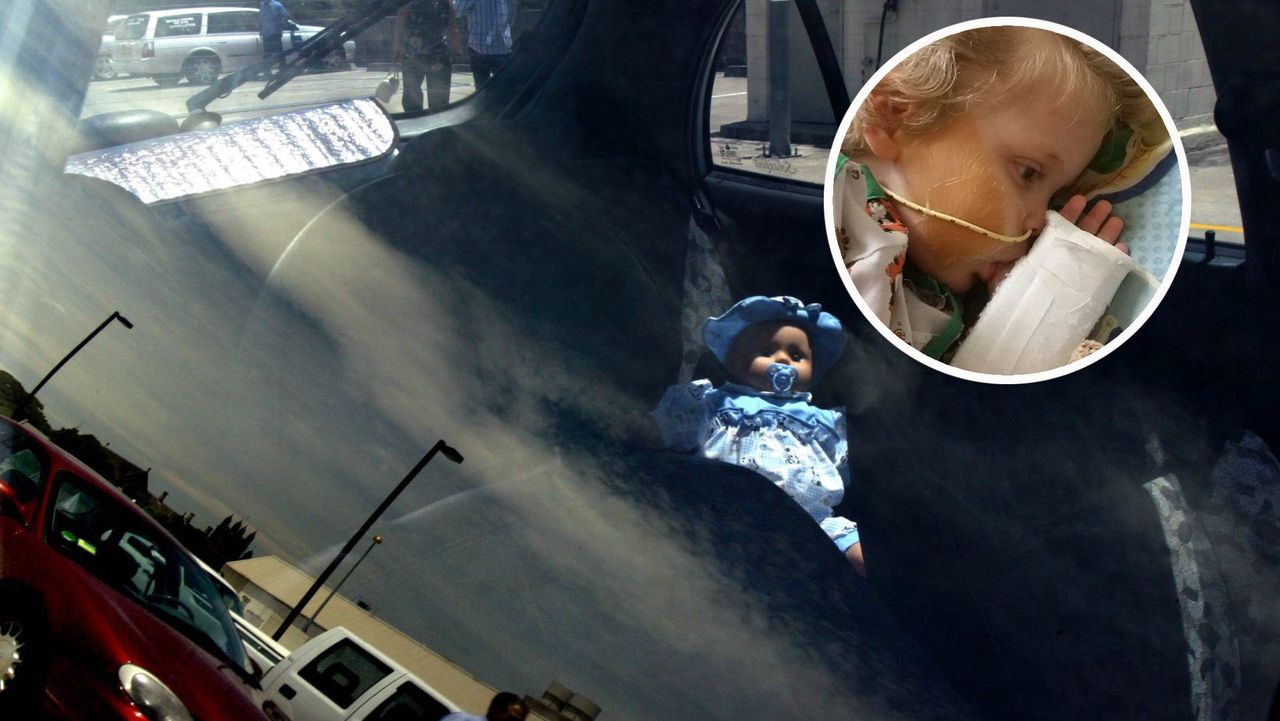 "To ten ojciec, który zostawił dziecko w rozgrzanym samochodzie"