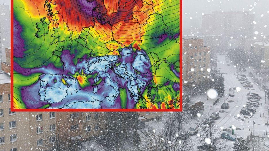 A jednak powtórka. Znów wichura i burze śnieżne. Ostrzeżenia IMGW i alert RCB 