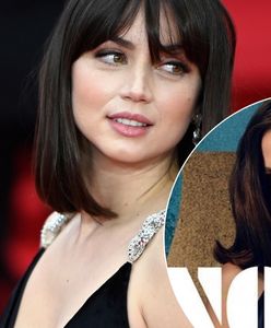 Ana de Armas na plakacie do filmu o Bondzie i na premierze hitu. Wygląda zupełnie inaczej
