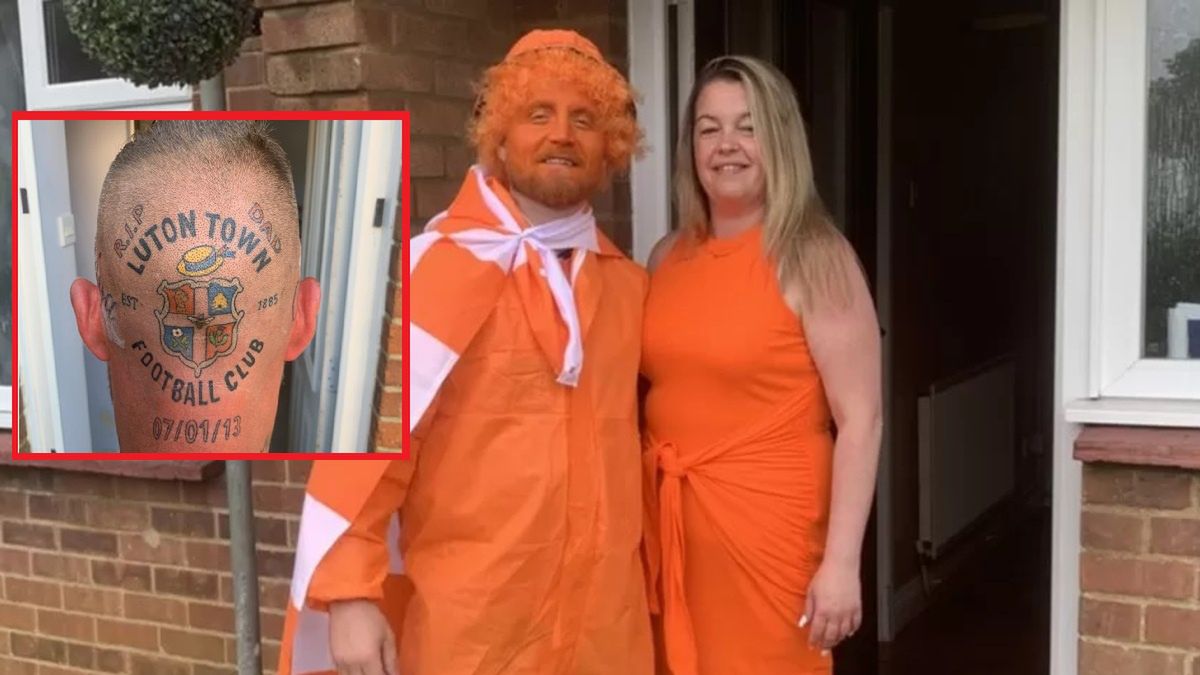 Micky Hyde z narzeczoną i tatuażem na głowie