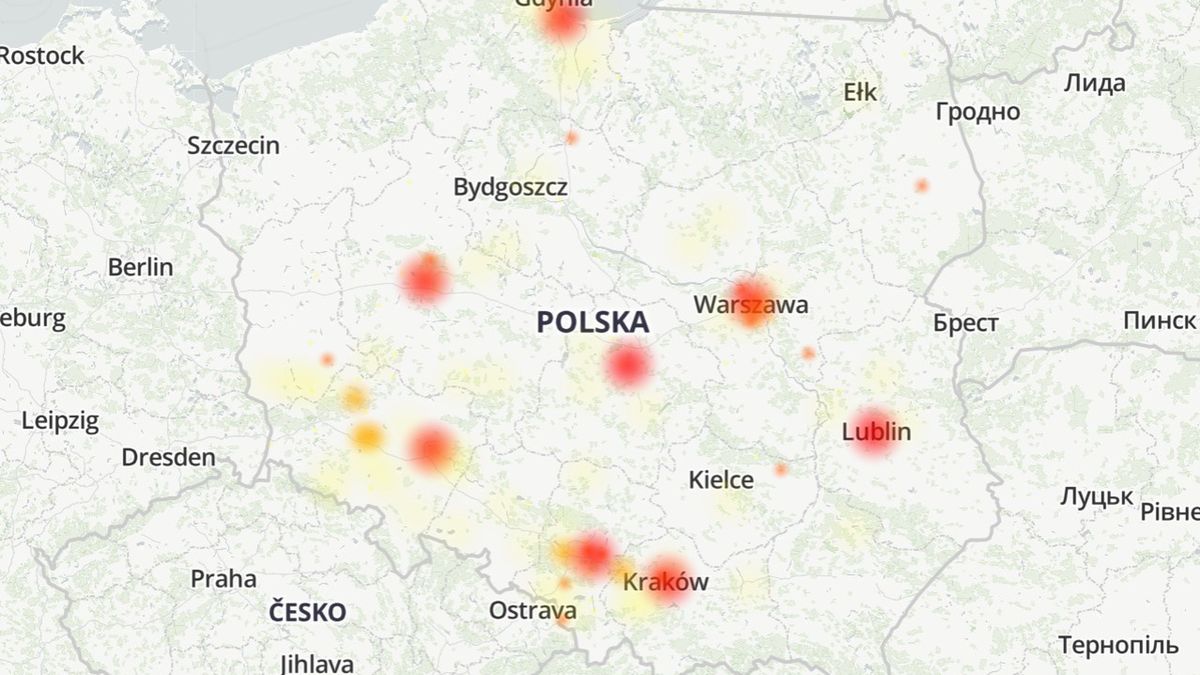 Awaria internetu Netia