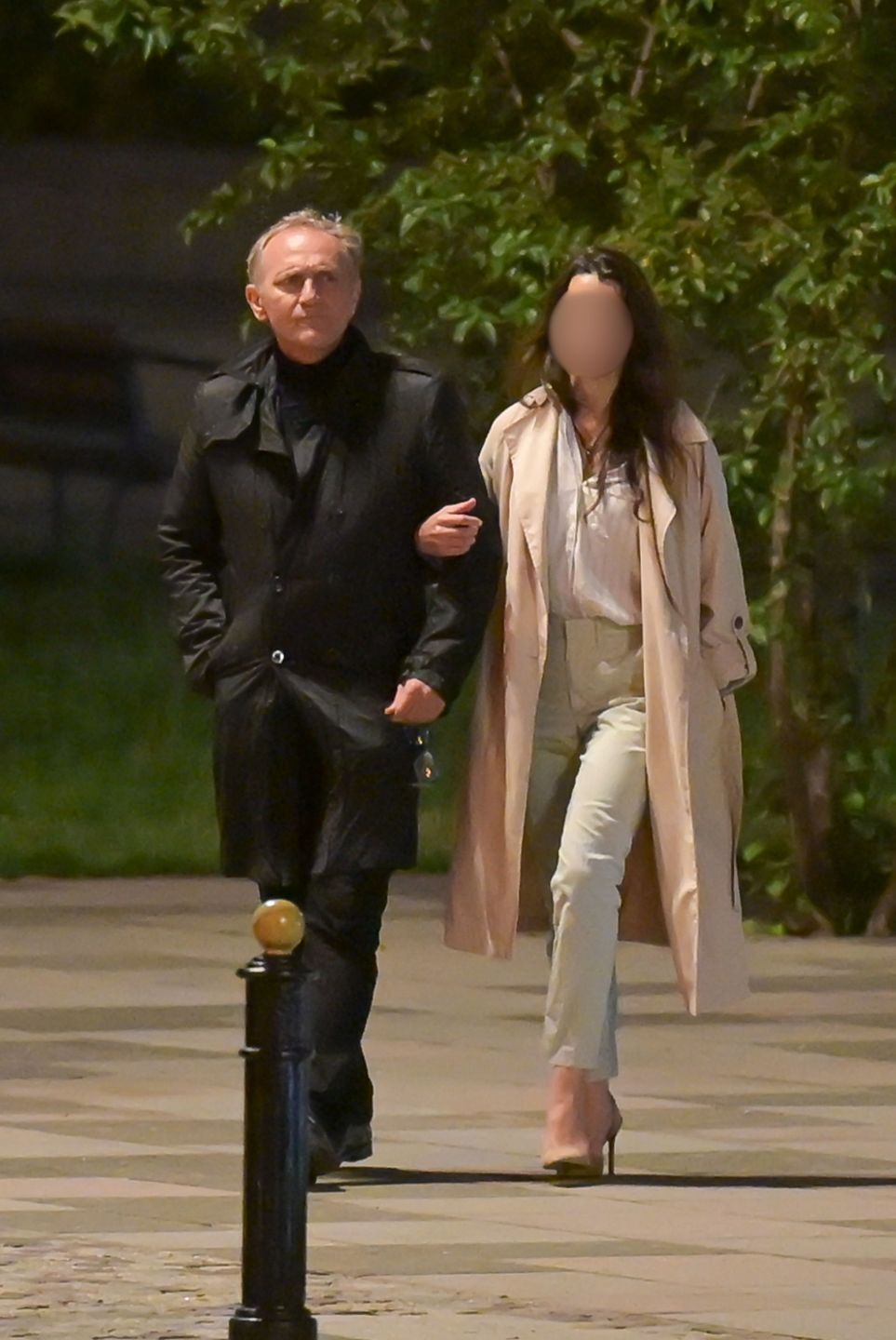 Andrzej Chyra z partnerką