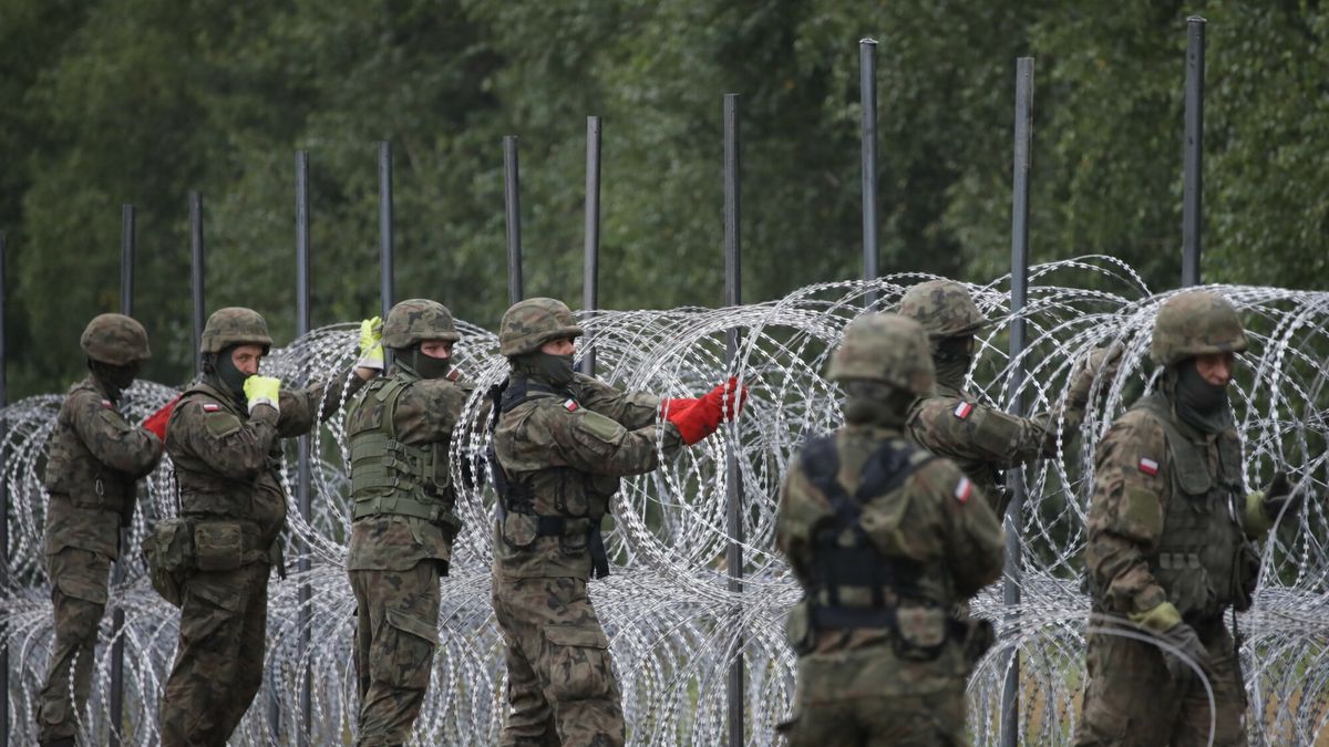 budowa płotu na granicy