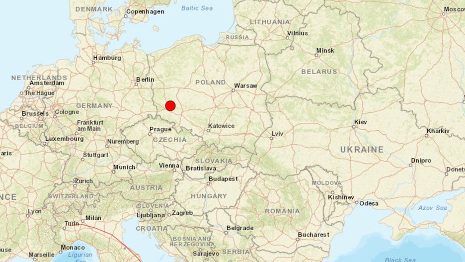 Wstrząs na Dolnym Śląsku 