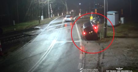 Wideo: Po pijanemu skasował rogatki. Zapłaci dziesiątki tysięcy złotych