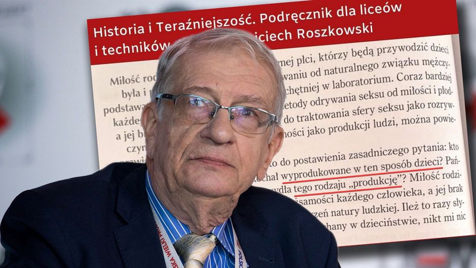 Prof. Wojciech Roszkowski, autor podręcznika do nowego przedmiotu szkolnego