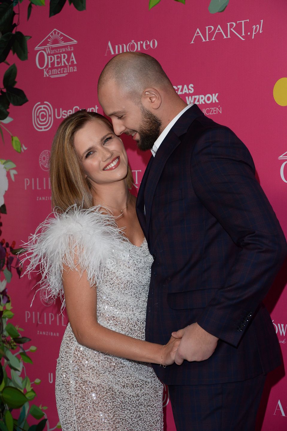 Kaczorowska i Pela w 2021 roku.