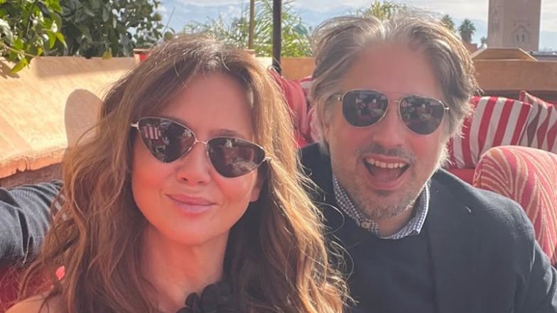 Kinga Rusin pozuje u boku ukochanego Marka