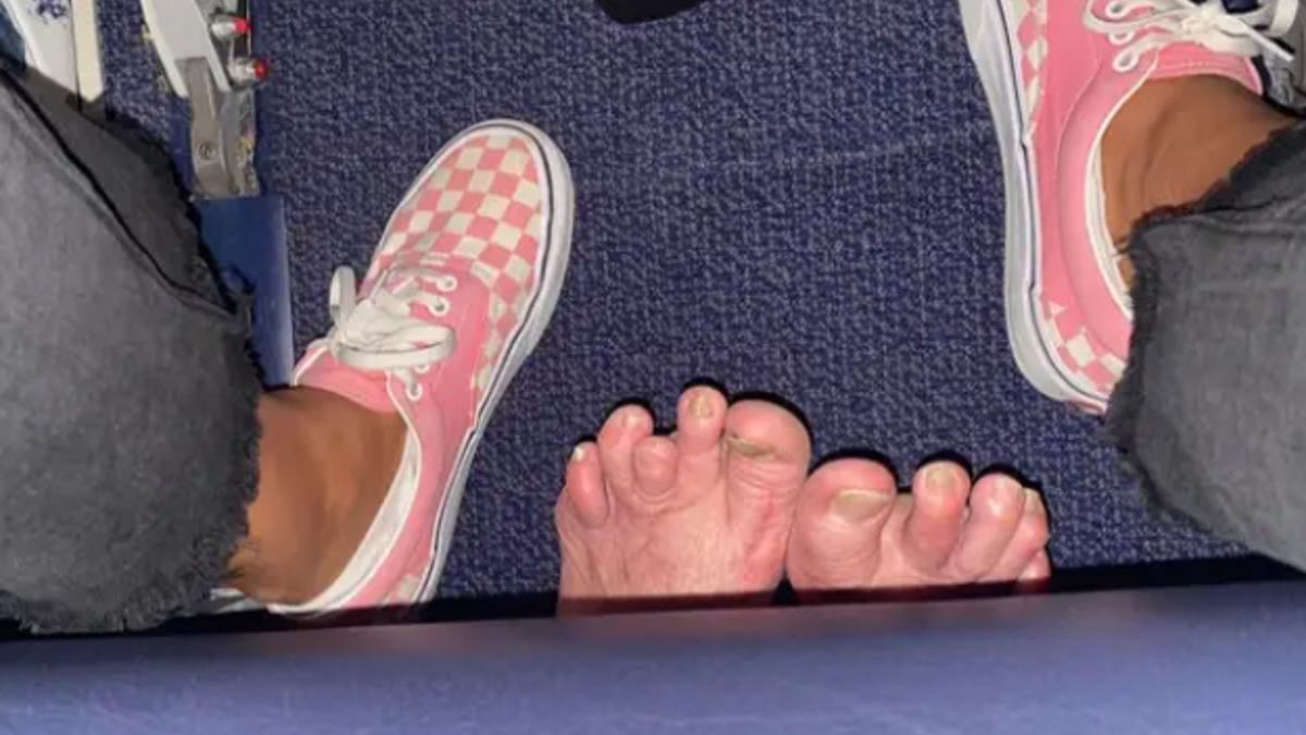 Pasażerka była zniesmaczona