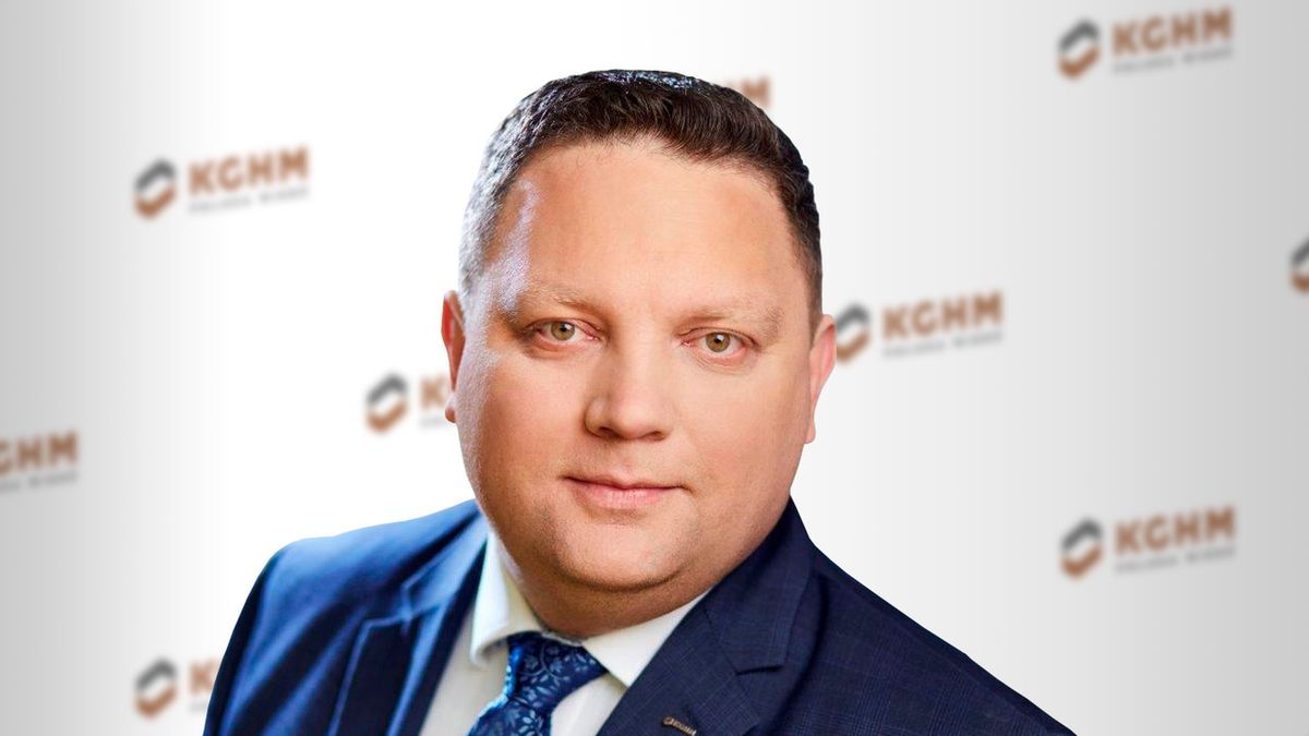 Prezes KGHM Marcin Chludziński odpowiadał na pytania money.pl