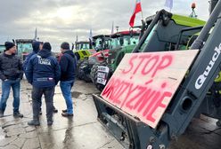 Rolnicy blokują drogi w całym kraju. Protest AgroUnii w prawie 50 miejscowościach