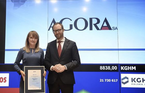 Agora trafiła do Respect Index z odpowiedzialnymi spółkami giełdowymi