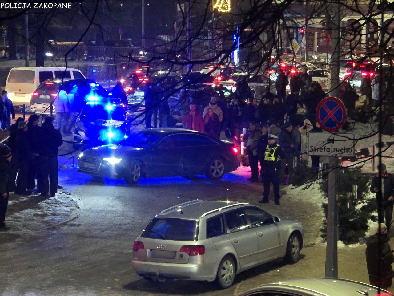 Zakopane: Alarm pożarowy w Lidlu. Ewakuowano blisko 100 osób