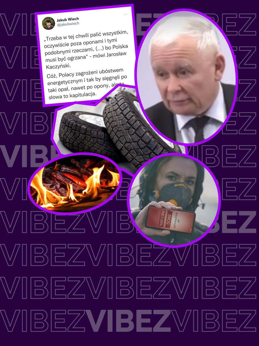 Palenie w piecu, Jarosław Kaczyński, smog