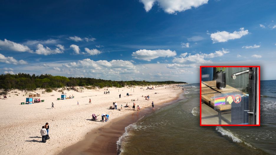 Czy właściciel hotelu miał prawo wywiesić taką naklejkę?