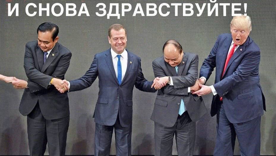 Medvedev takes another jab at Trump's global maneuvers