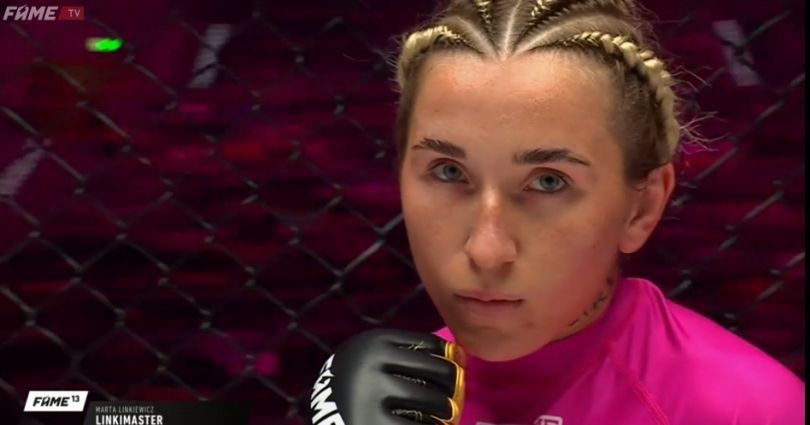 Marta Linkiewicz na Fame MMA