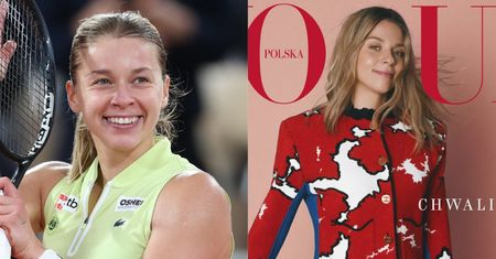 Maja Chwalińska posyła dyskretny uśmiech Z OKŁADKI polskiego "Vogue'a". Stylowa? (FOTO)