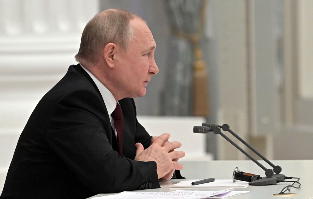 Putin podjął w poniedziałek wieczór decyzję w sprawie Donieckiej i Ługańskiej Republiki Ludowej