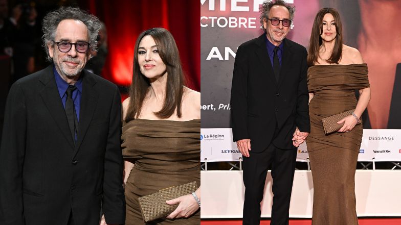 Monica Bellucci błyszczy u boku Tima Burtona
