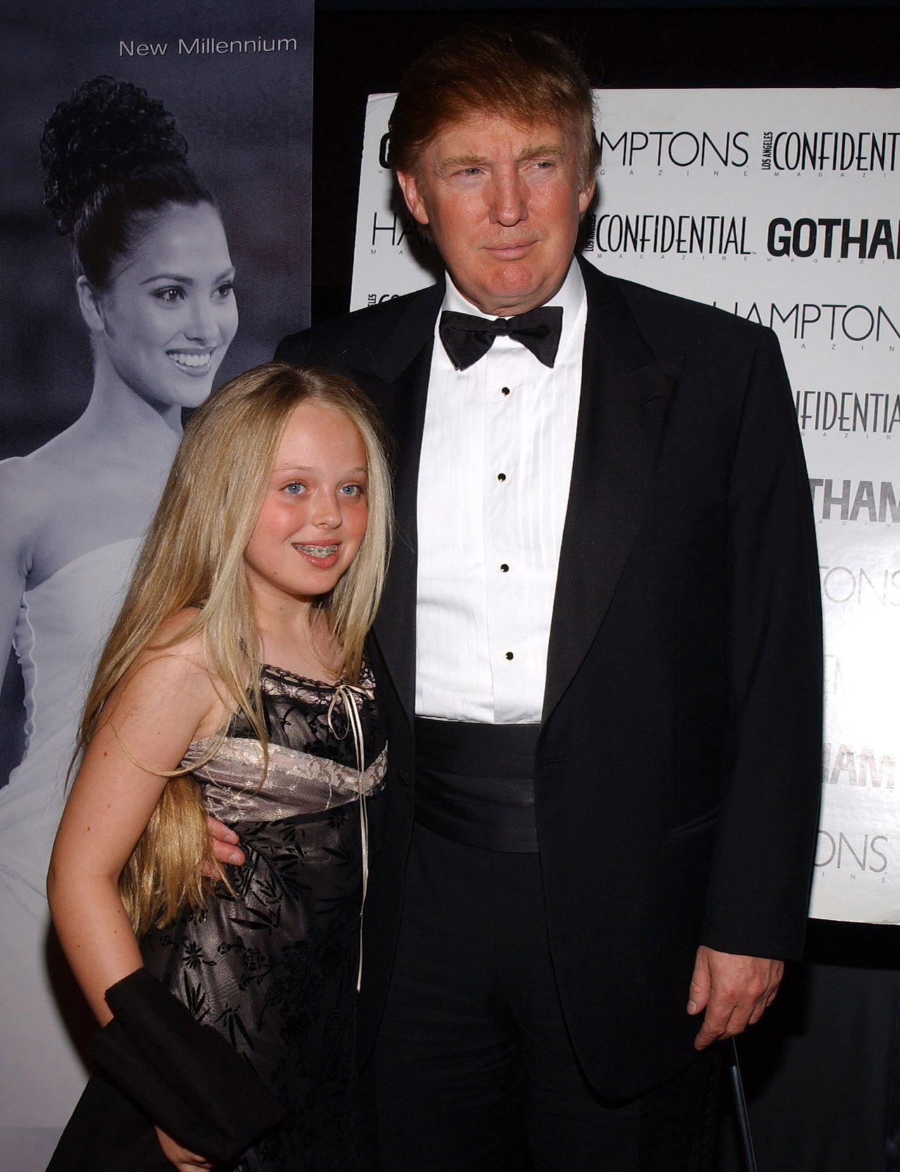 Tiffany Trump and Donald Trump