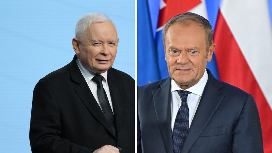 Jarosław Kaczyński i Donald Tusk