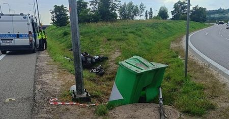 Zginął na miejscu. Tragiczny wypadek