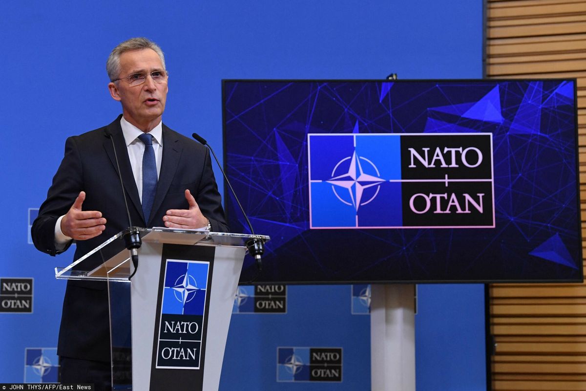 Sekretarz generalny NATO Jens Stoltenberg 