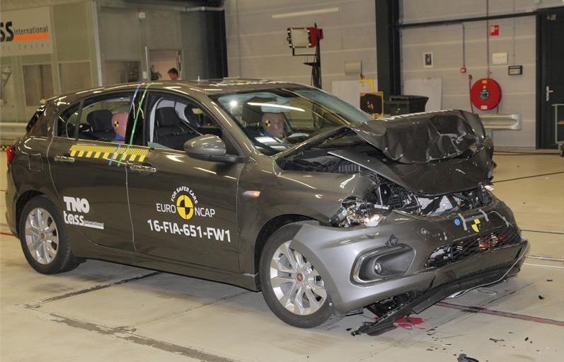 Fiat Tipo w Euro NCAP - cztery gwiazdki w drugim podejściu