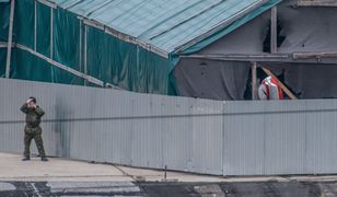 Rosyjski kolaborant o hangarze z wrakiem tupolewa. Oskarża Ukraińców