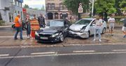 Wrocław: Wypadek na ul. Jedności Narodowej. Zablokowane torowisko, nie jeżdżą tramwaje