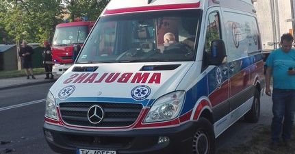 Relacja rzecznika prasowego ostrowieckiej policji w sprawie wypadku na ulicy Opatowskiej