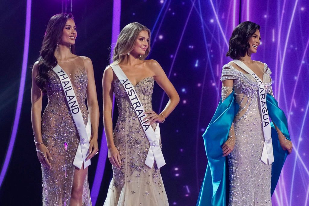 Skład podium Miss Universe 2023