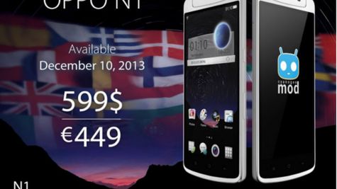 Oppo N1 już 10 grudnia w Europie. Cena? Akceptowalna 1