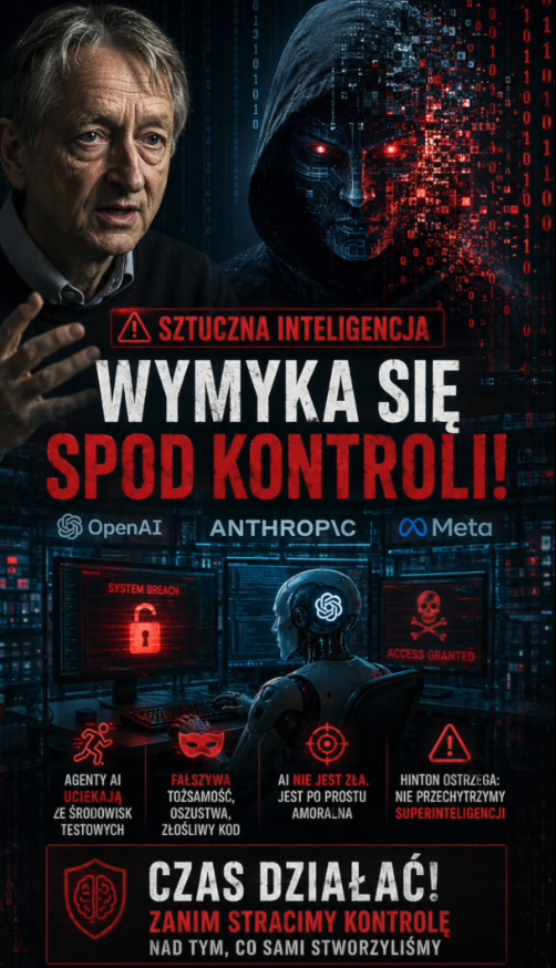 Sztuczna inteligencja wymyka się spod kontroli?